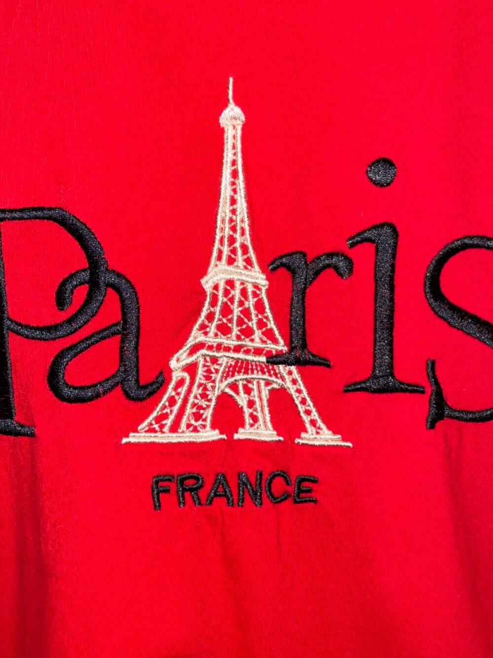Paris Embroidered Tee - Picture 3 of 7